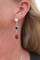 Rosarita Razzle Rays Earrings-Earrings-Krush Kandy, Women's Online Fashion Boutique Located in Phoenix, Arizona (Scottsdale Area)