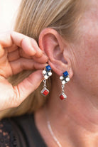 Rosarita Razzle Rays Earrings-Earrings-Krush Kandy, Women's Online Fashion Boutique Located in Phoenix, Arizona (Scottsdale Area)