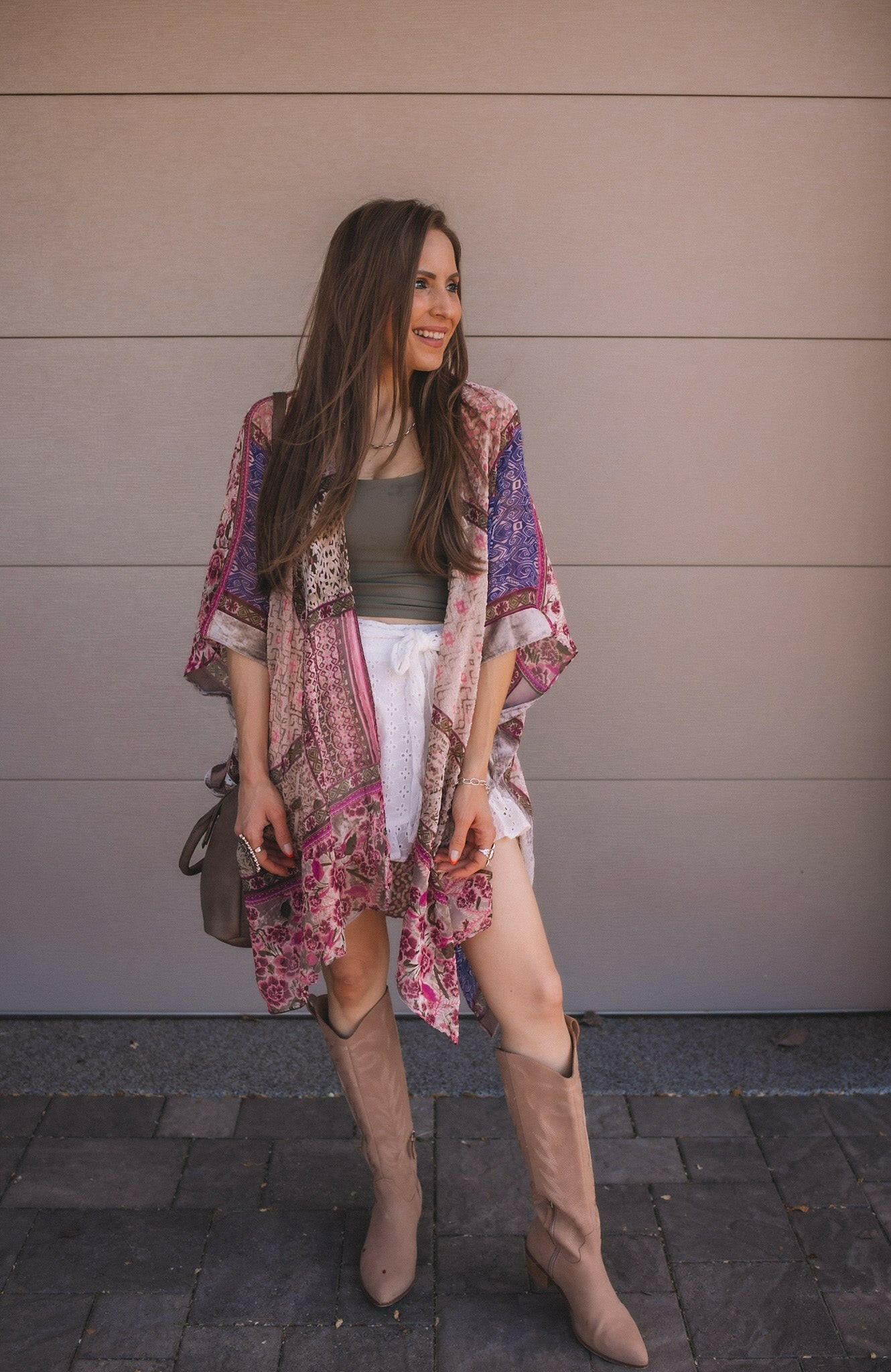 Bohemian Burnout Velvet Kimono-Kimonos-Krush Kandy, Women's Online Fashion Boutique Located in Phoenix, Arizona (Scottsdale Area)