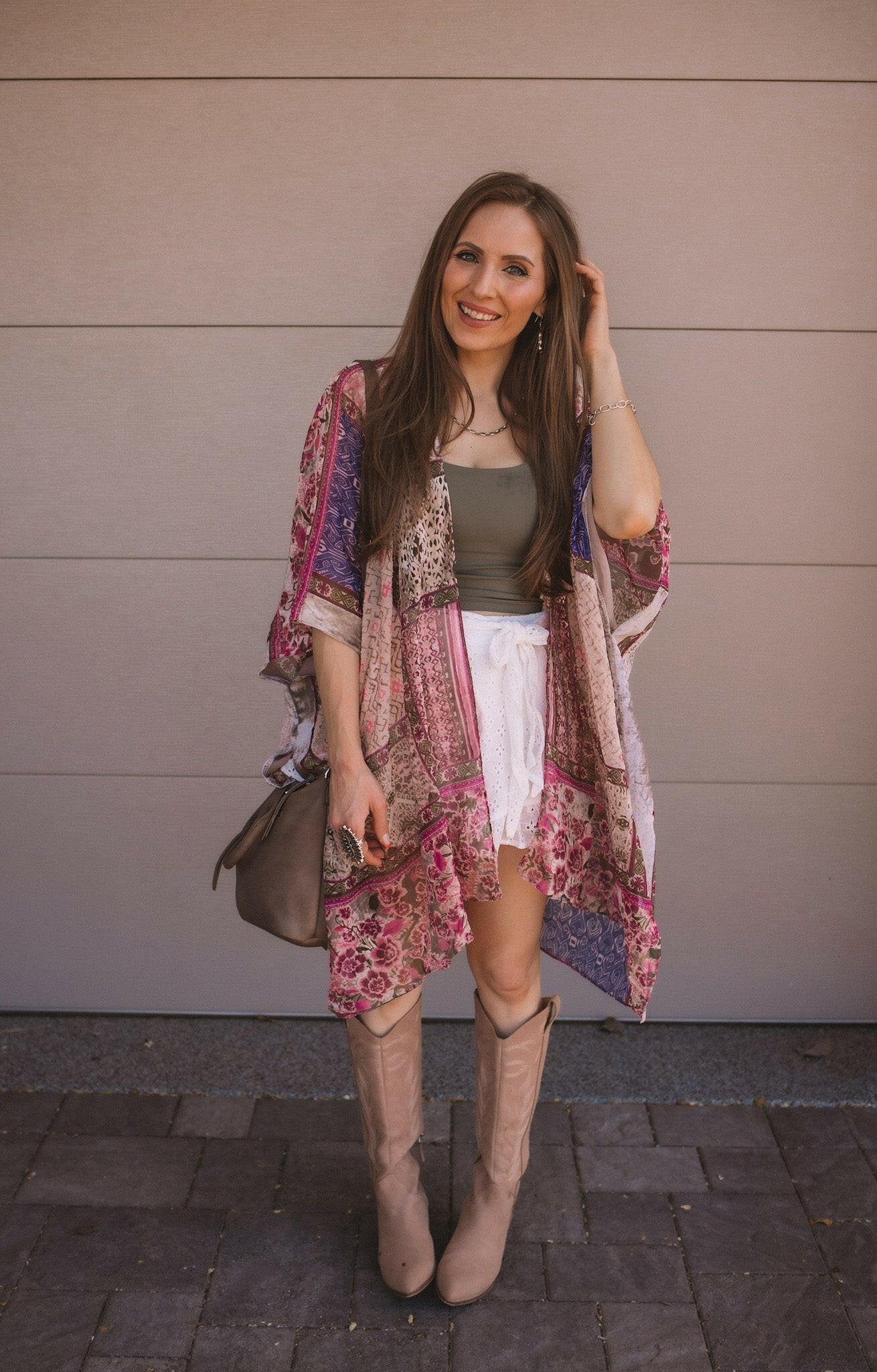 Bohemian Burnout Velvet Kimono-Kimonos-Krush Kandy, Women's Online Fashion Boutique Located in Phoenix, Arizona (Scottsdale Area)