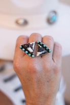 Trinity Triangle Floater Rings-Rings-Krush Kandy, Women's Online Fashion Boutique Located in Phoenix, Arizona (Scottsdale Area)