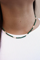 Fairytale Ending Natural Beaded Stone Necklace-Necklaces-Krush Kandy, Women's Online Fashion Boutique Located in Phoenix, Arizona (Scottsdale Area)