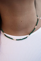 Fairytale Ending Natural Beaded Stone Necklace-Necklaces-Krush Kandy, Women's Online Fashion Boutique Located in Phoenix, Arizona (Scottsdale Area)