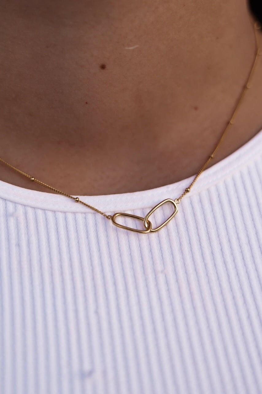 Forever Linked Necklace-Necklaces-Krush Kandy, Women's Online Fashion Boutique Located in Phoenix, Arizona (Scottsdale Area)