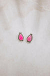 Mini Twisted Rope Single Stone Sterling Silver Studs-Stud Earrings-Krush Kandy, Women's Online Fashion Boutique Located in Phoenix, Arizona (Scottsdale Area)