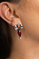 One Of A Kind Dahlia Earrings-Earrings-Krush Kandy, Women's Online Fashion Boutique Located in Phoenix, Arizona (Scottsdale Area)