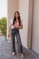 Steel Magnolias Wide Leg Mica Denim Jeans-Jeans-Krush Kandy, Women's Online Fashion Boutique Located in Phoenix, Arizona (Scottsdale Area)