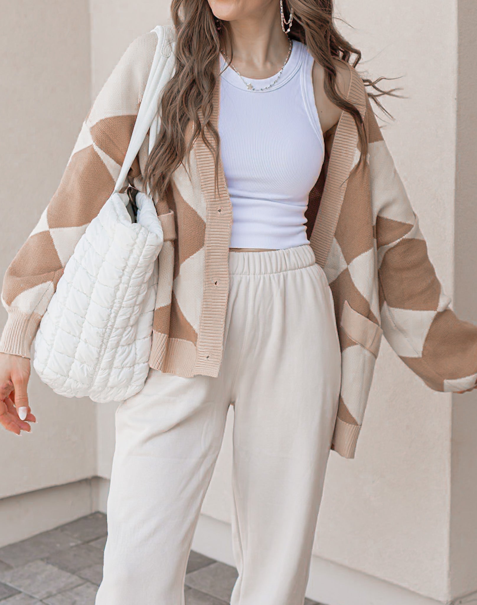 New Wave Denim Zip Up Sweater Cardi