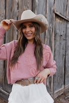 The Katie Lou Cowboy Hat - Made to Order-Hats-Krush Kandy, Women's Online Fashion Boutique Located in Phoenix, Arizona (Scottsdale Area)