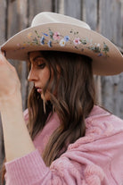 The Katie Lou Cowboy Hat - Made to Order-Hats-Krush Kandy, Women's Online Fashion Boutique Located in Phoenix, Arizona (Scottsdale Area)