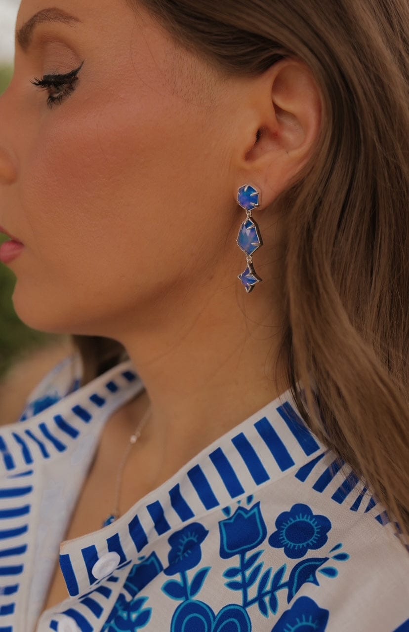 Starlight Stone Earrings-Earrings-Krush Kandy, Women's Online Fashion Boutique Located in Phoenix, Arizona (Scottsdale Area)