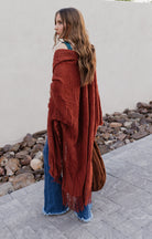 Open Bohemian Ruana Cardigan-Cardigans-Krush Kandy, Women's Online Fashion Boutique Located in Phoenix, Arizona (Scottsdale Area)