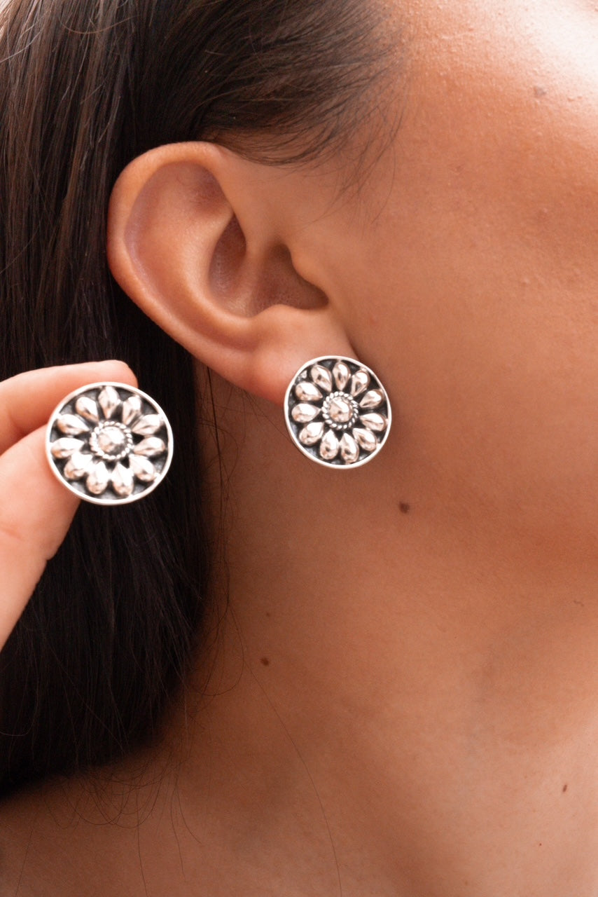 Blooming Beauty Sterling Set-Pendant Necklaces-Krush Kandy, Women's Online Fashion Boutique Located in Phoenix, Arizona (Scottsdale Area)