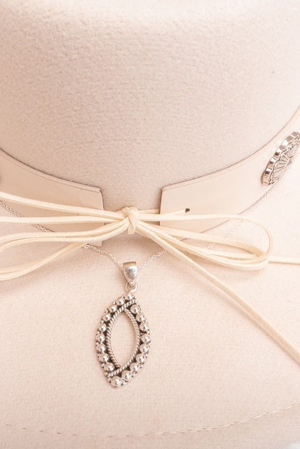 Aria Sterling Studded Necklace & Earrings-Chain Necklaces-Krush Kandy, Women's Online Fashion Boutique Located in Phoenix, Arizona (Scottsdale Area)