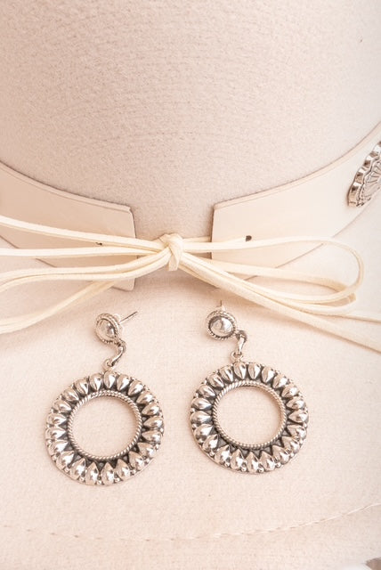 Cleo Sterling Silver Earrings-Stud Earrings-Krush Kandy, Women's Online Fashion Boutique Located in Phoenix, Arizona (Scottsdale Area)