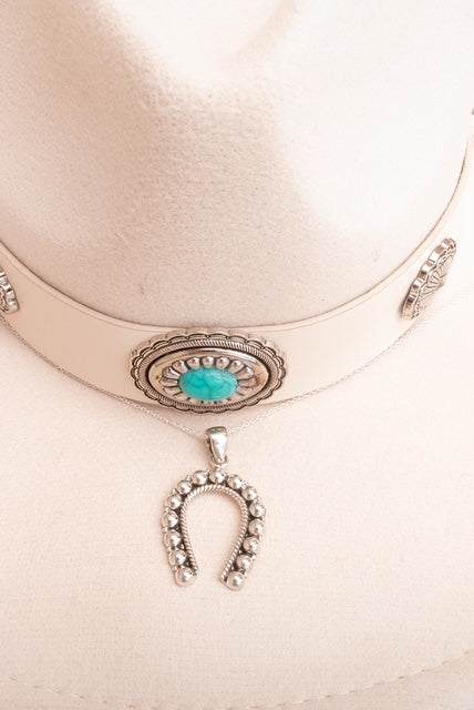 Demi's Sterling Studded Horseshoe Set-Chain Necklaces-Krush Kandy, Women's Online Fashion Boutique Located in Phoenix, Arizona (Scottsdale Area)