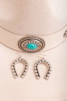 Demi's Sterling Studded Horseshoe Set-Chain Necklaces-Krush Kandy, Women's Online Fashion Boutique Located in Phoenix, Arizona (Scottsdale Area)