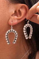 Demi's Sterling Studded Horseshoe Set-Chain Necklaces-Krush Kandy, Women's Online Fashion Boutique Located in Phoenix, Arizona (Scottsdale Area)