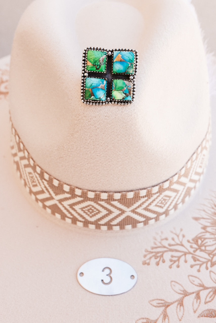 Peacock Cluster Rings-Rings-Krush Kandy, Women's Online Fashion Boutique Located in Phoenix, Arizona (Scottsdale Area)