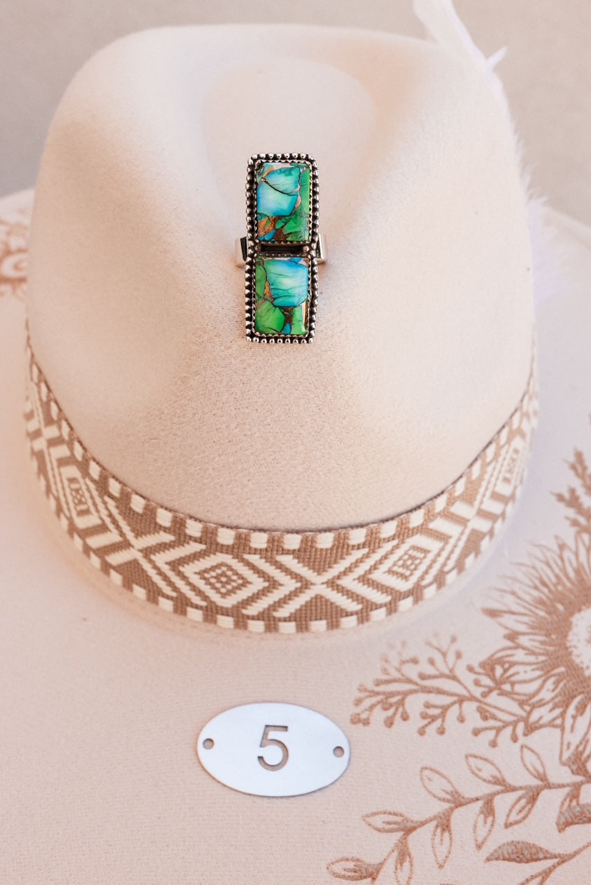 Peacock Cluster Rings-Rings-Krush Kandy, Women's Online Fashion Boutique Located in Phoenix, Arizona (Scottsdale Area)