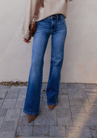 KANCAN Dusk to Dawn Gradient Flare Jeans-Jeans-Krush Kandy, Women's Online Fashion Boutique Located in Phoenix, Arizona (Scottsdale Area)