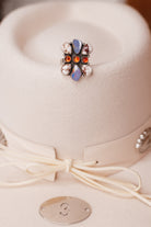 Australian Opal, Wildhorse & Amber Rings-Rings-Krush Kandy, Women's Online Fashion Boutique Located in Phoenix, Arizona (Scottsdale Area)