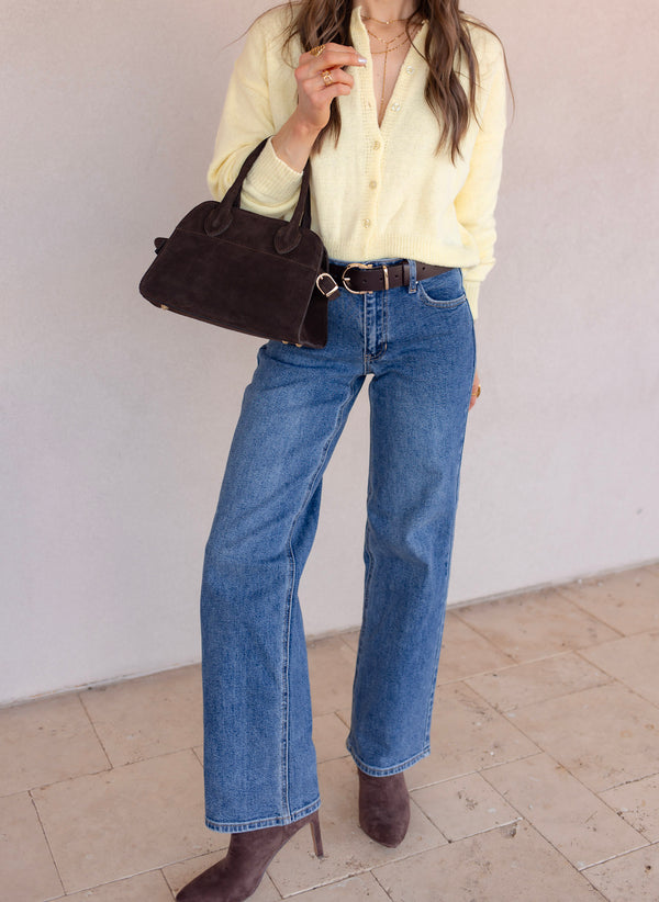 Harper Mid Rise Wide Leg Jeans | 2 Washes