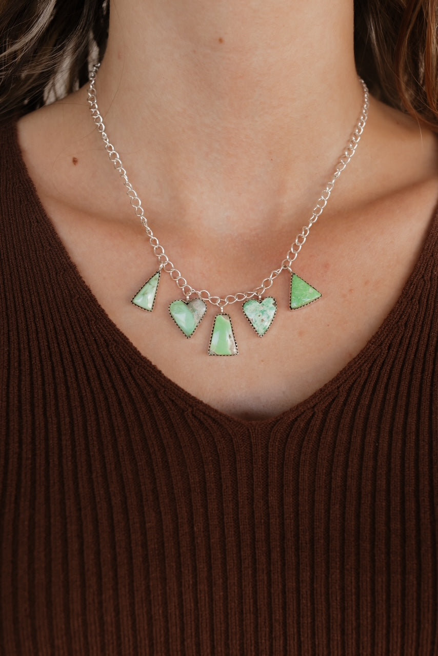 Australian Varascite Necklace sno 35-Necklaces-Krush Kandy, Women's Online Fashion Boutique Located in Phoenix, Arizona (Scottsdale Area)