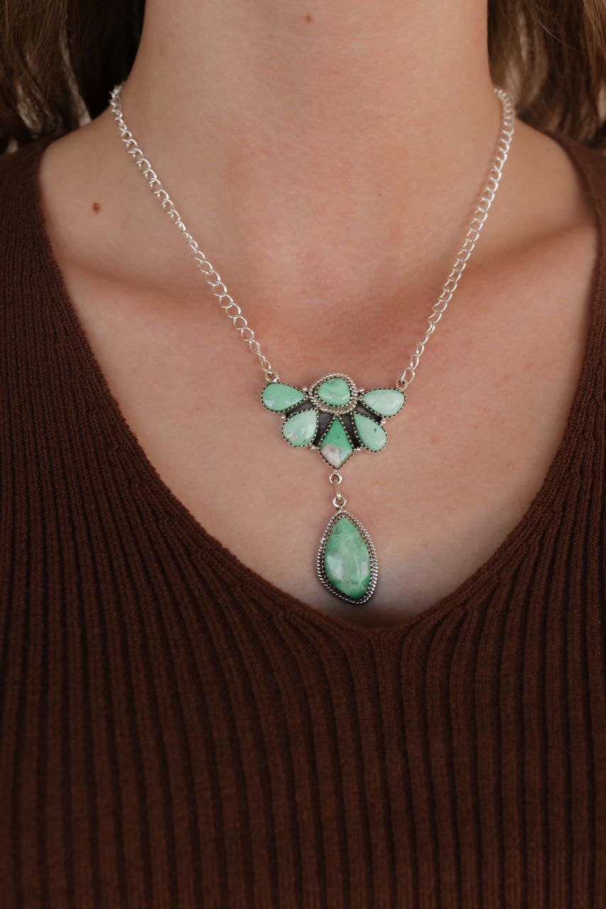 Australian Varascite Necklace sno 33-Necklaces-Krush Kandy, Women's Online Fashion Boutique Located in Phoenix, Arizona (Scottsdale Area)