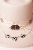 Multi Stone Cut Three Stone Necklaces-Necklaces-Krush Kandy, Women's Online Fashion Boutique Located in Phoenix, Arizona (Scottsdale Area)