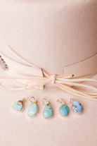 Classic Krush Stone Slab Charms-Necklaces-Krush Kandy, Women's Online Fashion Boutique Located in Phoenix, Arizona (Scottsdale Area)