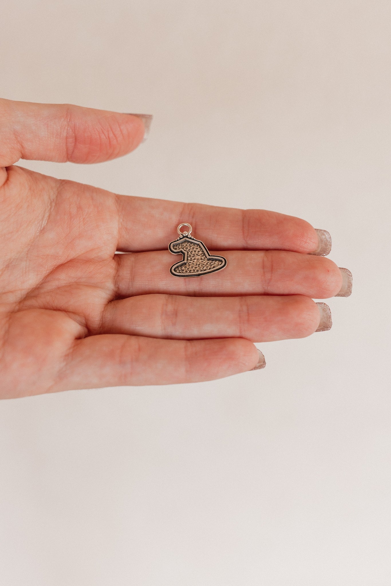 Sterling Witch Hat Charm-Chain Necklaces-Krush Kandy, Women's Online Fashion Boutique Located in Phoenix, Arizona (Scottsdale Area)