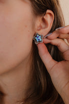 Jumbo Star Slab Stud Earrings-Stud Earrings-Krush Kandy, Women's Online Fashion Boutique Located in Phoenix, Arizona (Scottsdale Area)