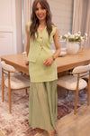 The Pretty Little Vest & Pleated Midi Skirt Set | 4 Colors
