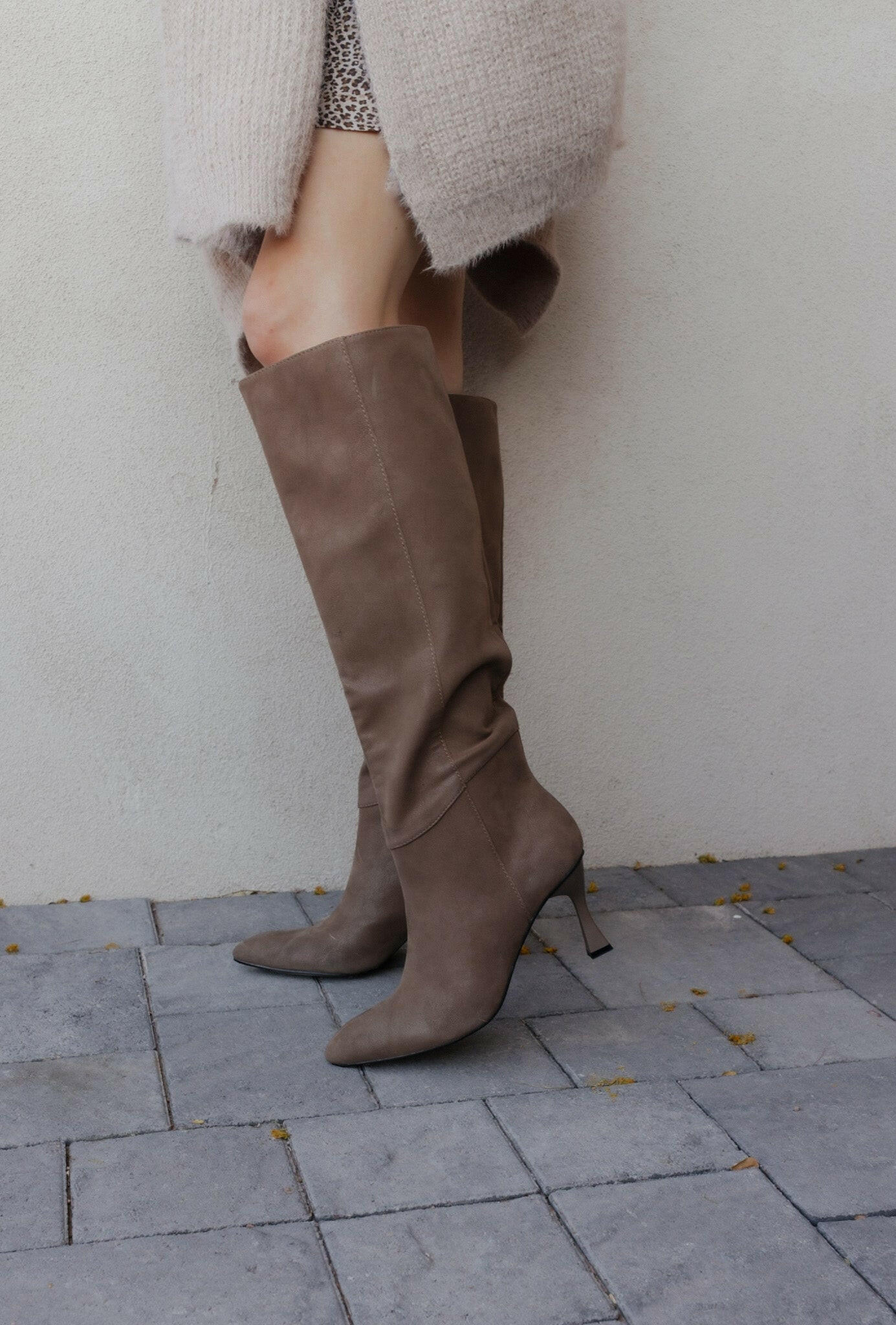 The Lexington Boot- Taupe - PREORDER SHIPS 11/30-Boots-Krush Kandy, Women's Online Fashion Boutique Located in Phoenix, Arizona (Scottsdale Area)