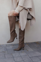 The Lexington Boot- Taupe-Boots-Krush Kandy, Women's Online Fashion Boutique Located in Phoenix, Arizona (Scottsdale Area)