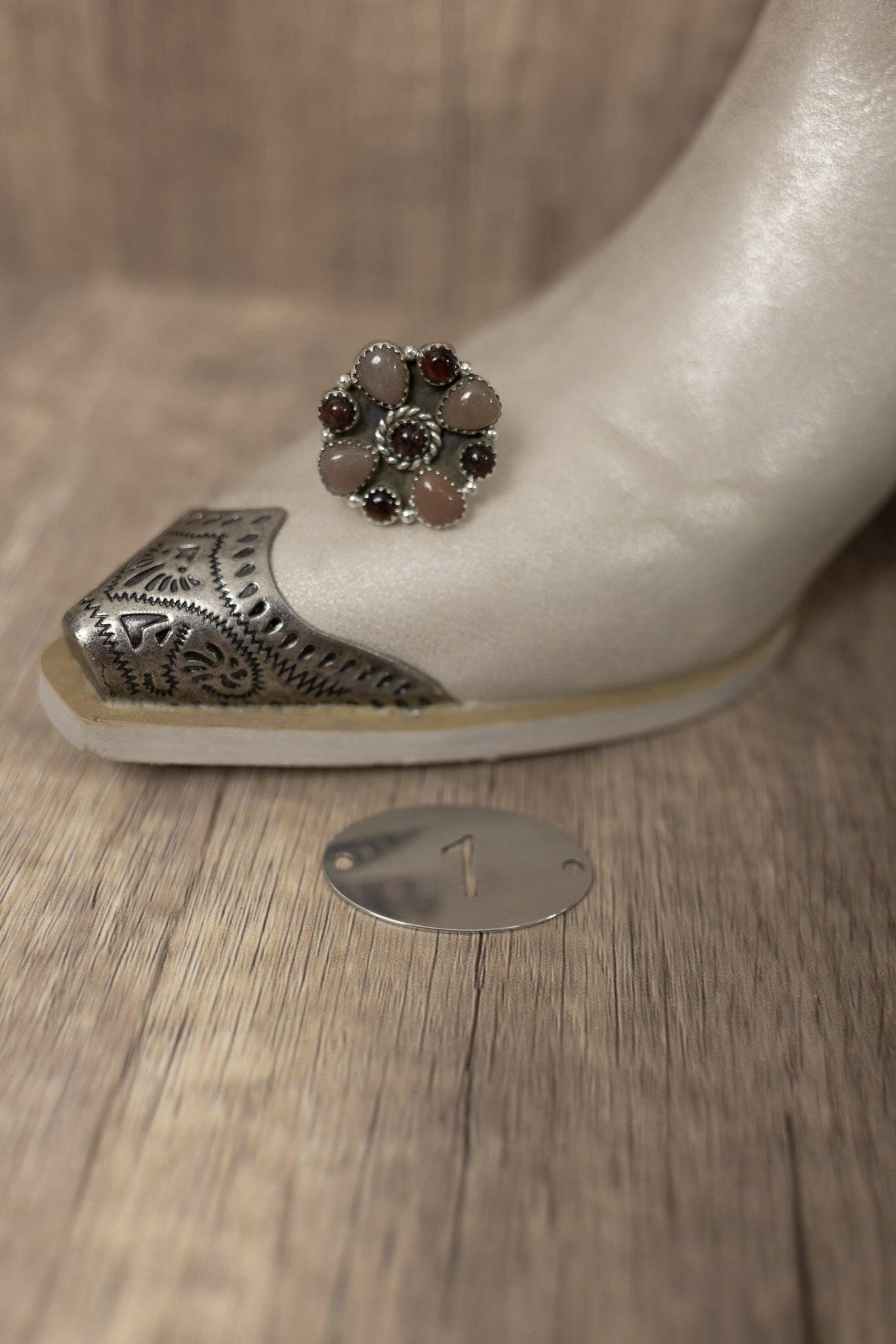 Multi Moonstone Cluster Rings-Rings-Krush Kandy, Women's Online Fashion Boutique Located in Phoenix, Arizona (Scottsdale Area)