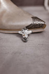 Sterling Concho Cow Slab Stone Ring-Rings-Krush Kandy, Women's Online Fashion Boutique Located in Phoenix, Arizona (Scottsdale Area)