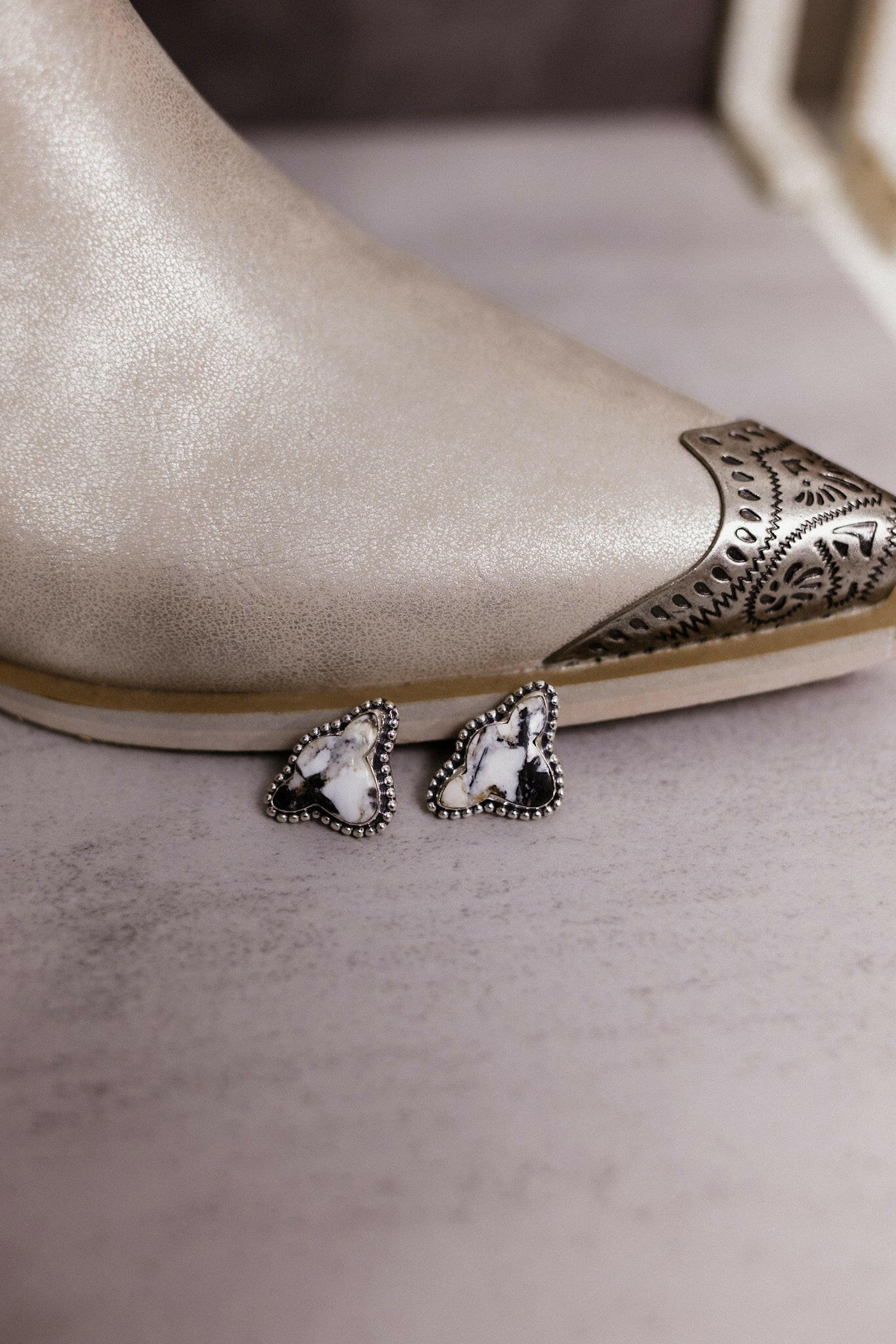 Lil Cow Slab Earrings MADE TO ORDER-Stud Earrings-Krush Kandy, Women's Online Fashion Boutique Located in Phoenix, Arizona (Scottsdale Area)