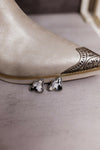 Lil Cow Slab Earrings MADE TO ORDER-Stud Earrings-Krush Kandy, Women's Online Fashion Boutique Located in Phoenix, Arizona (Scottsdale Area)