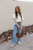 Mica Wild & Free Wide Leg Jeans-Denim-Krush Kandy, Women's Online Fashion Boutique Located in Phoenix, Arizona (Scottsdale Area)