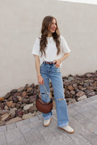 Mica Wild & Free Wide Leg Jeans-Denim-Krush Kandy, Women's Online Fashion Boutique Located in Phoenix, Arizona (Scottsdale Area)