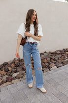 Mica Wild & Free Wide Leg Jeans-Denim-Krush Kandy, Women's Online Fashion Boutique Located in Phoenix, Arizona (Scottsdale Area)