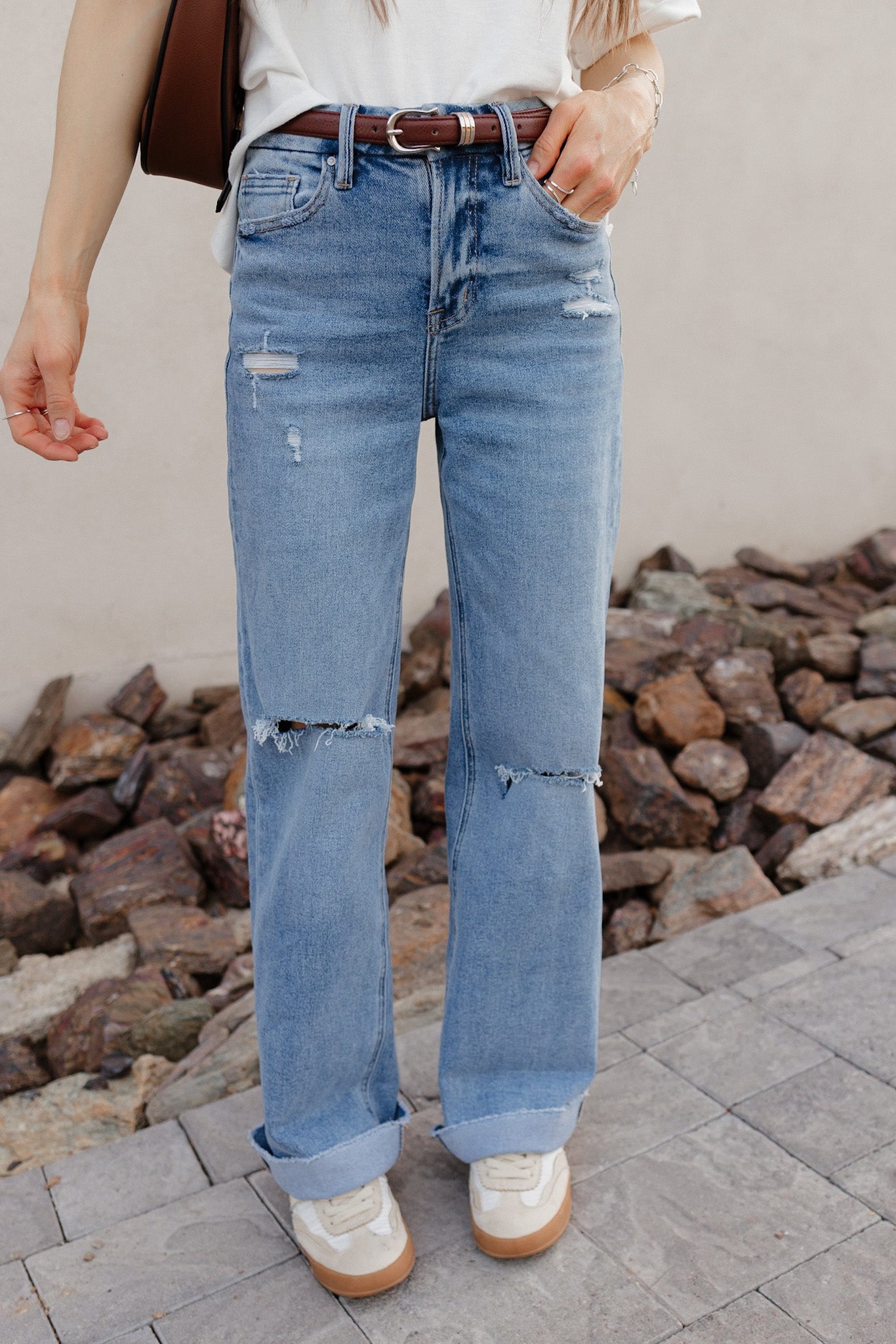 Mica Wild & Free Wide Leg Jeans-Denim-Krush Kandy, Women's Online Fashion Boutique Located in Phoenix, Arizona (Scottsdale Area)