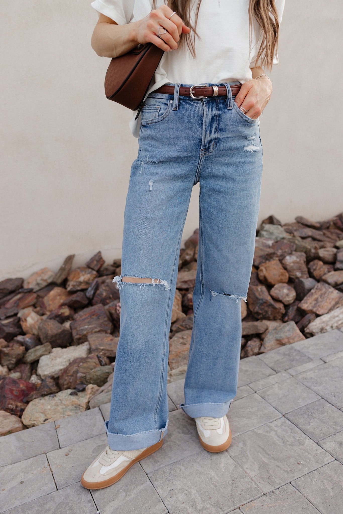 Mica Wild & Free Super High Rise Wide Leg Jeans-Denim-Krush Kandy, Women's Online Fashion Boutique Located in Phoenix, Arizona (Scottsdale Area)