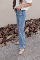 Mica Wild & Free Super High Rise Wide Leg Jeans-Denim-Krush Kandy, Women's Online Fashion Boutique Located in Phoenix, Arizona (Scottsdale Area)