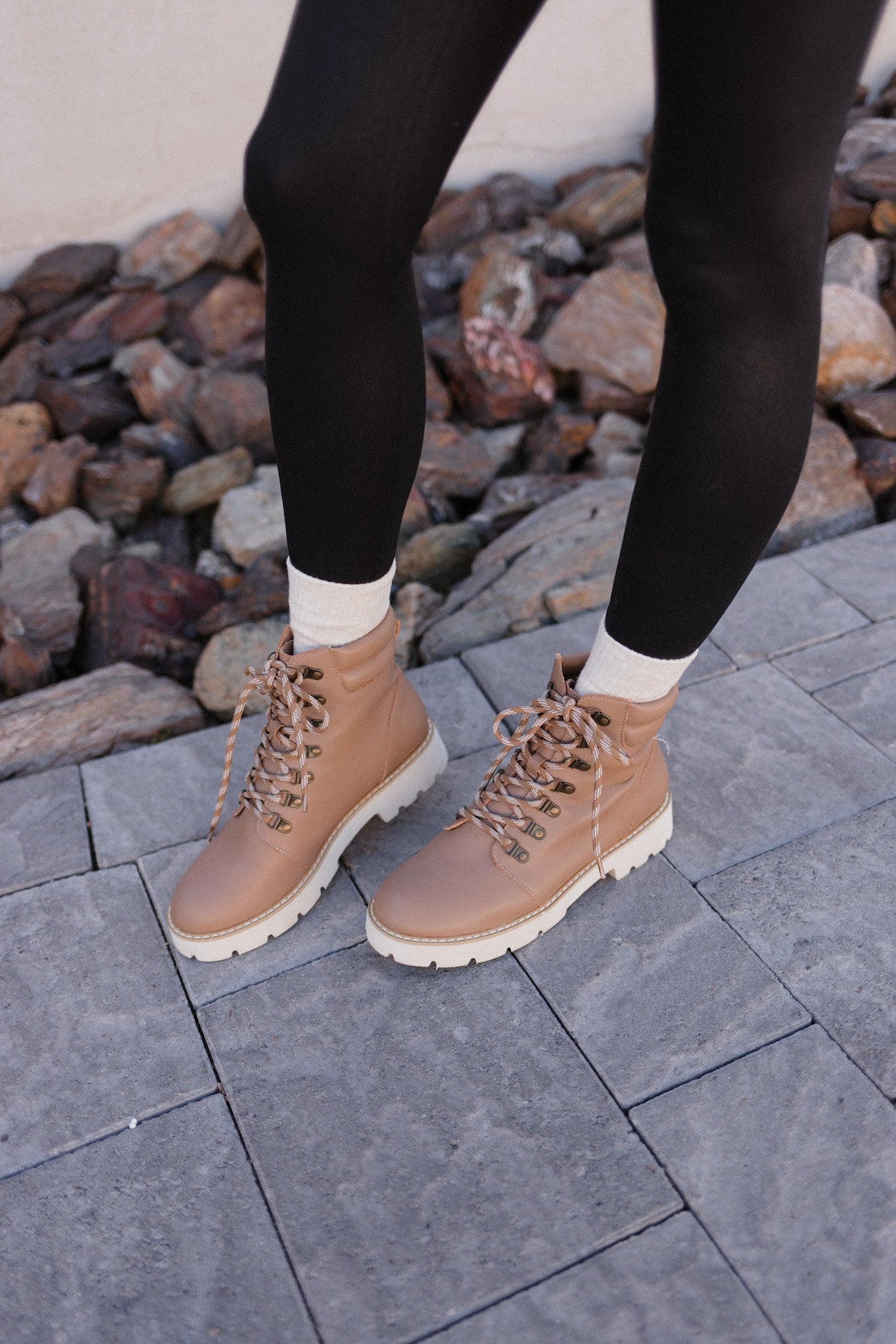 Kinsley Hiker Lace Up Boot-Boots-Krush Kandy, Women's Online Fashion Boutique Located in Phoenix, Arizona (Scottsdale Area)