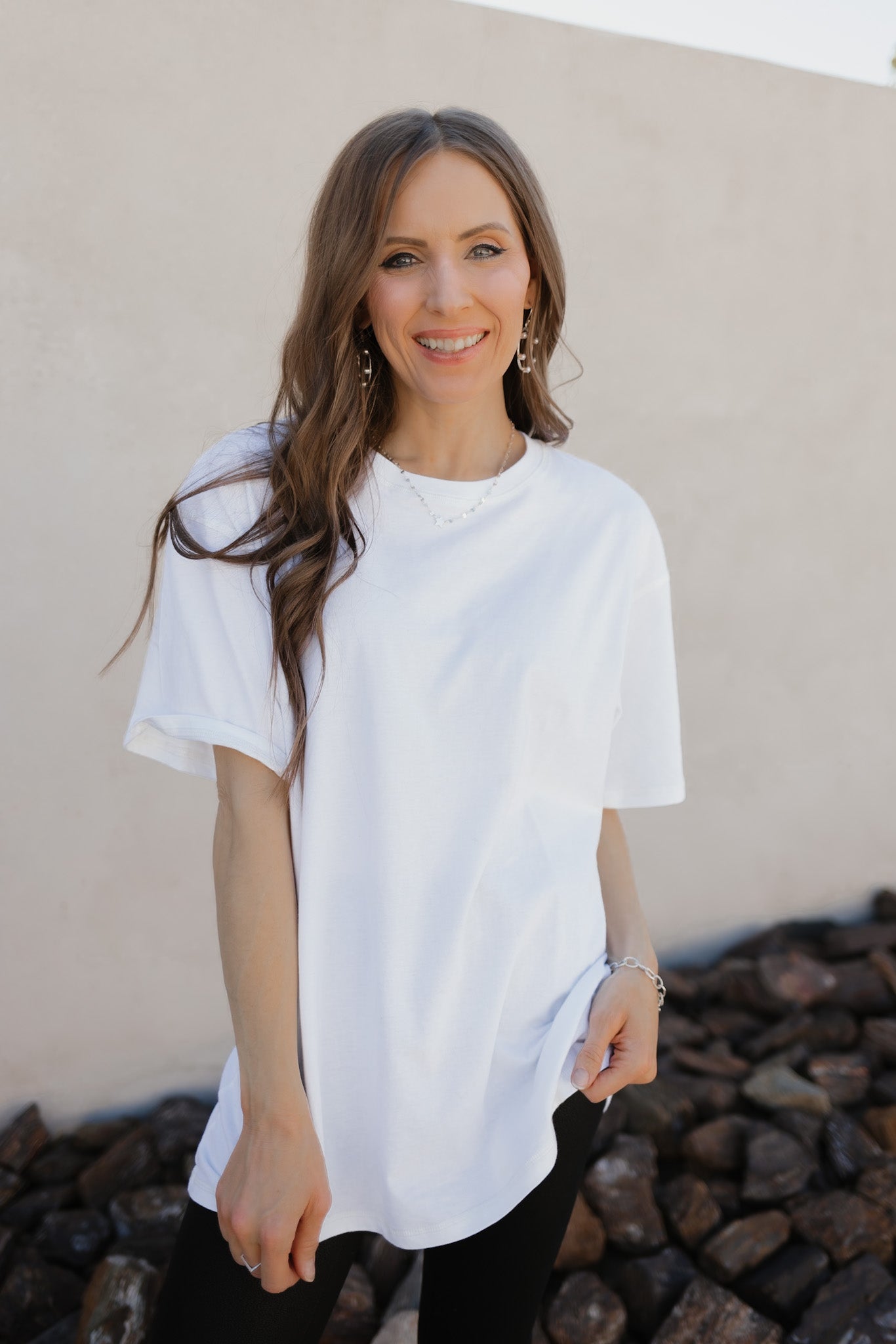 Naturally Cozy Oraganic Cotton Boyfriend Tee-Tops-Krush Kandy, Women's Online Fashion Boutique Located in Phoenix, Arizona (Scottsdale Area)