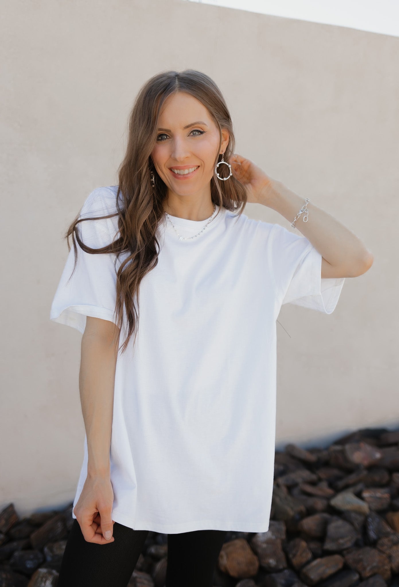 Naturally Cozy Oraganic Cotton Boyfriend Tee-Tops-Krush Kandy, Women's Online Fashion Boutique Located in Phoenix, Arizona (Scottsdale Area)