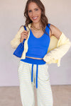 NIKIBIKI Reversible Ribbed Crop Top